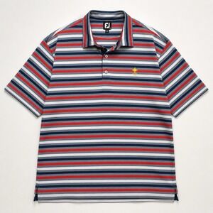 FootJoy Performance Polo Shirt 2XL Striped Ryder Cup 1927 Trophy Golf Patriotic